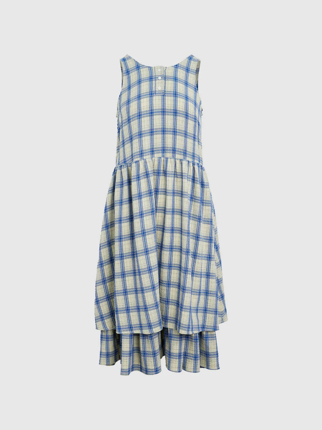 Checkered A-Line Dresses