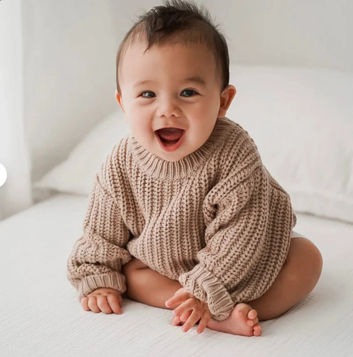 Chunky Knit Sweater Pastels
