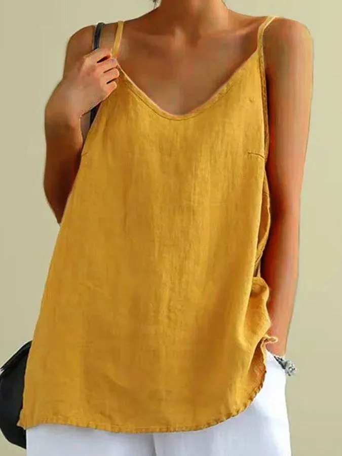 Claudia - Loose-fitting, casual camisole for women