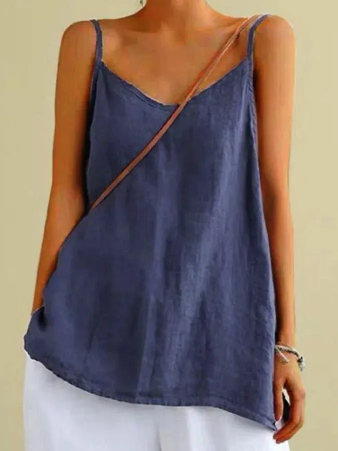 Claudia - Loose-fitting, casual camisole for women