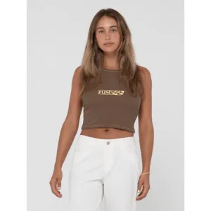 Contrast Racer Tank