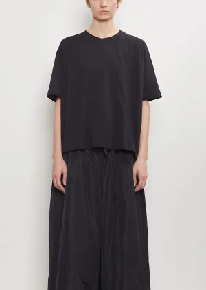 Cotton Tilly Oversized T-Shirt — Black