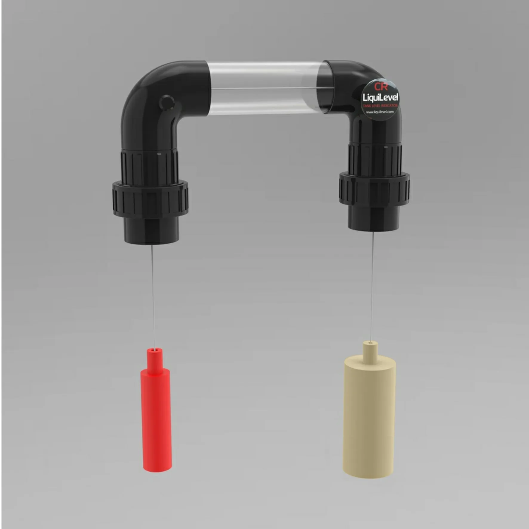CR BASIC 40mm Cat & Mouse tank level indicator for chemical & process tanks