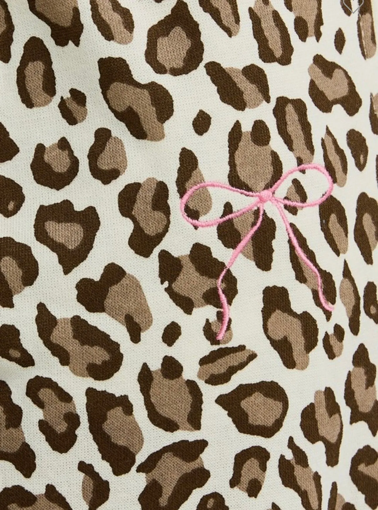 Cream Leopard Set