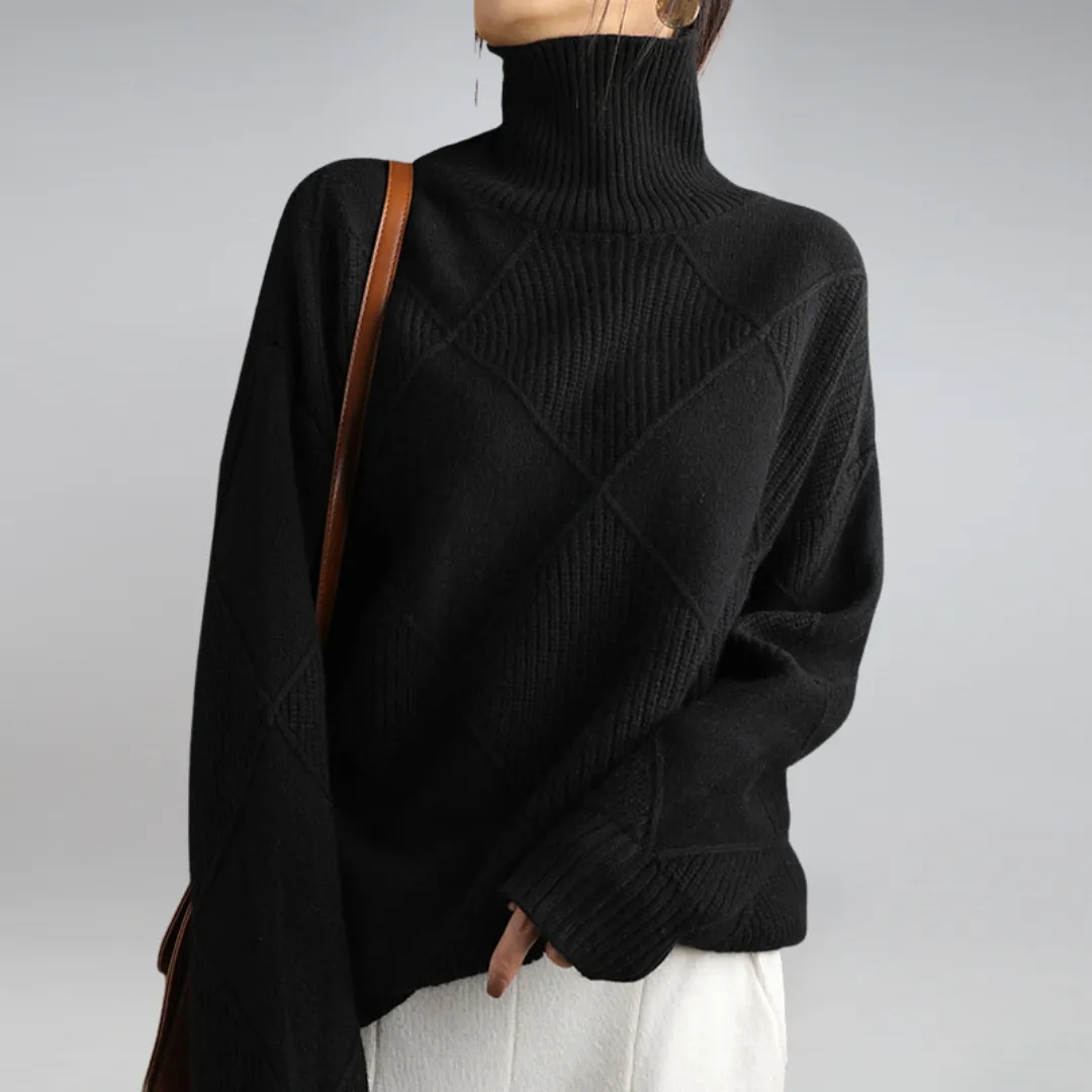 Darcy | Couture Turtleneck Sweater