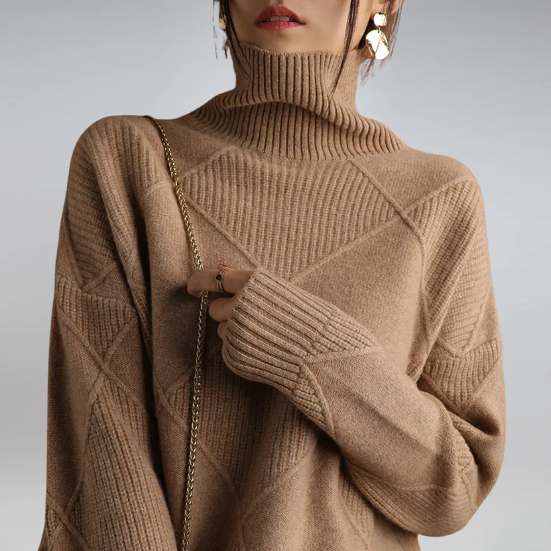 Darcy | Couture Turtleneck Sweater
