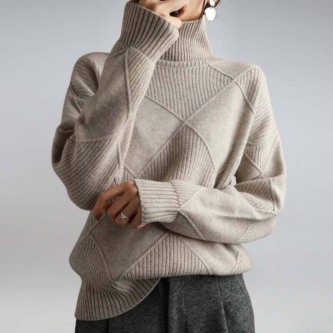 Darcy | Couture Turtleneck Sweater