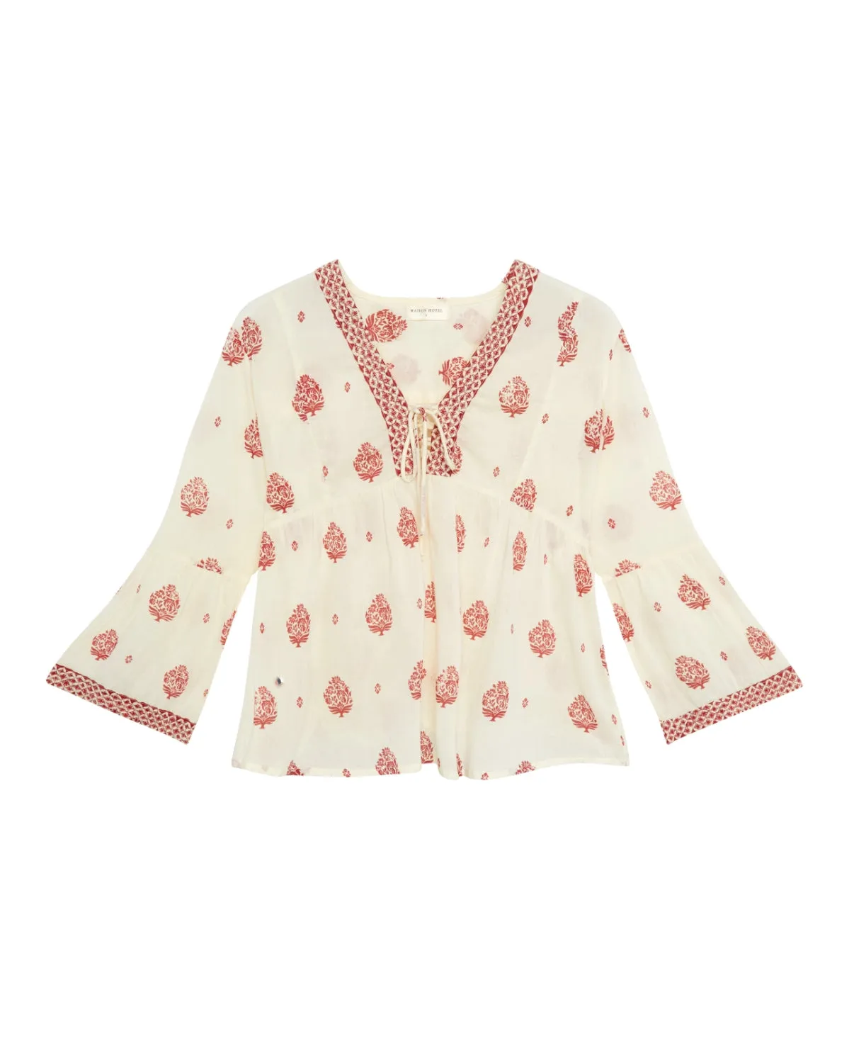 Delphine Blouse - Panna