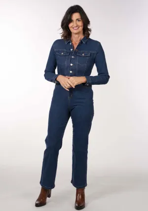 Denim Jumpsuit - Blue