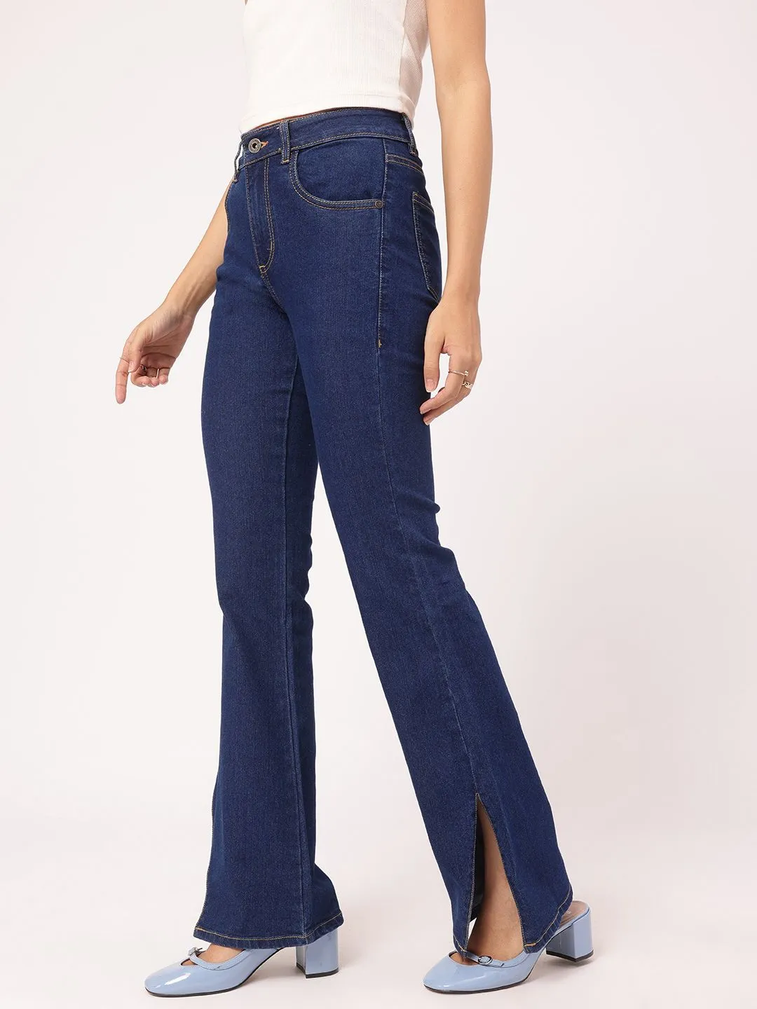 DressBerry Women Casual Chic Bootcut Fit Jeans