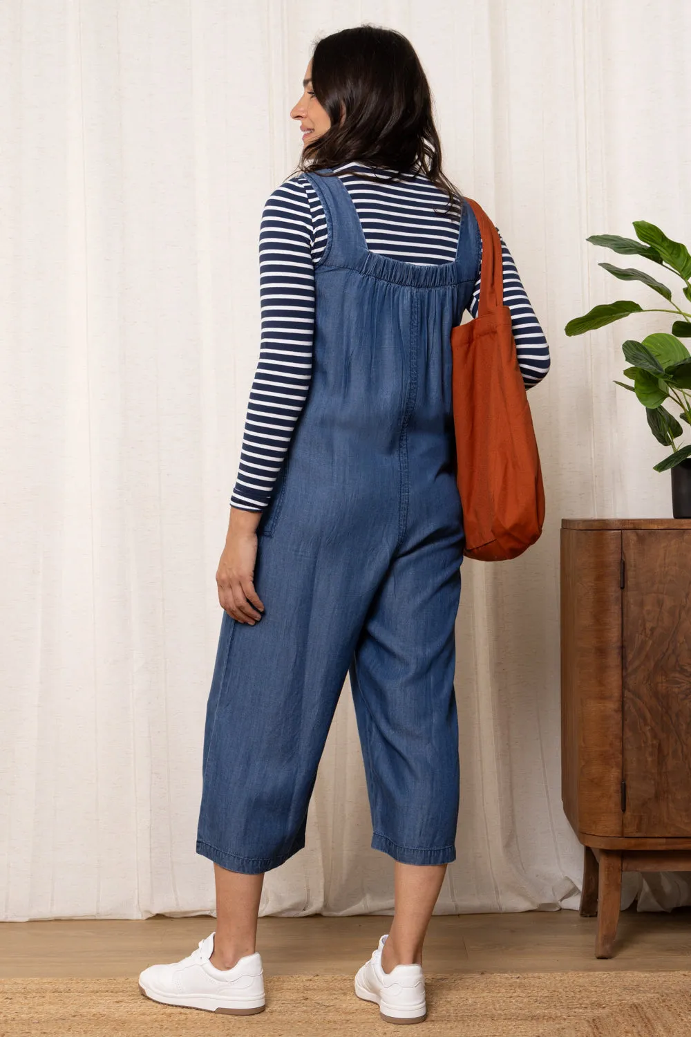 Edith Tencel™ Denim Jumpsuit