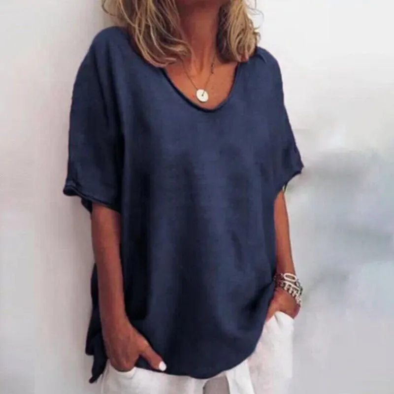Elara - Comfortable Loose Blouse