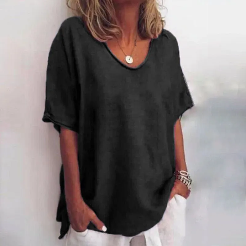Elara - Comfortable Loose Blouse