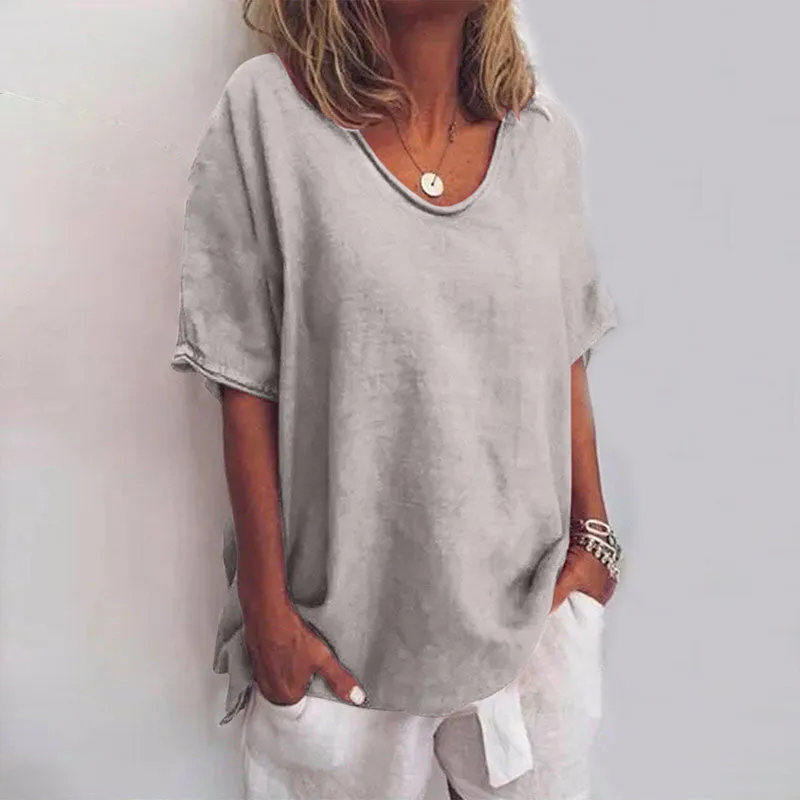 Elara - Comfortable Loose Blouse