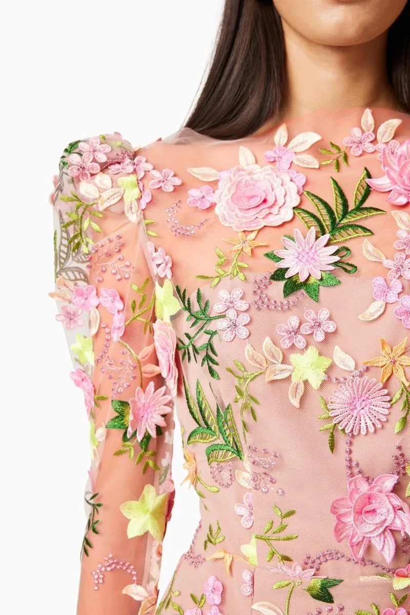 Elliatt - Aella A-line Floral Mini Dress