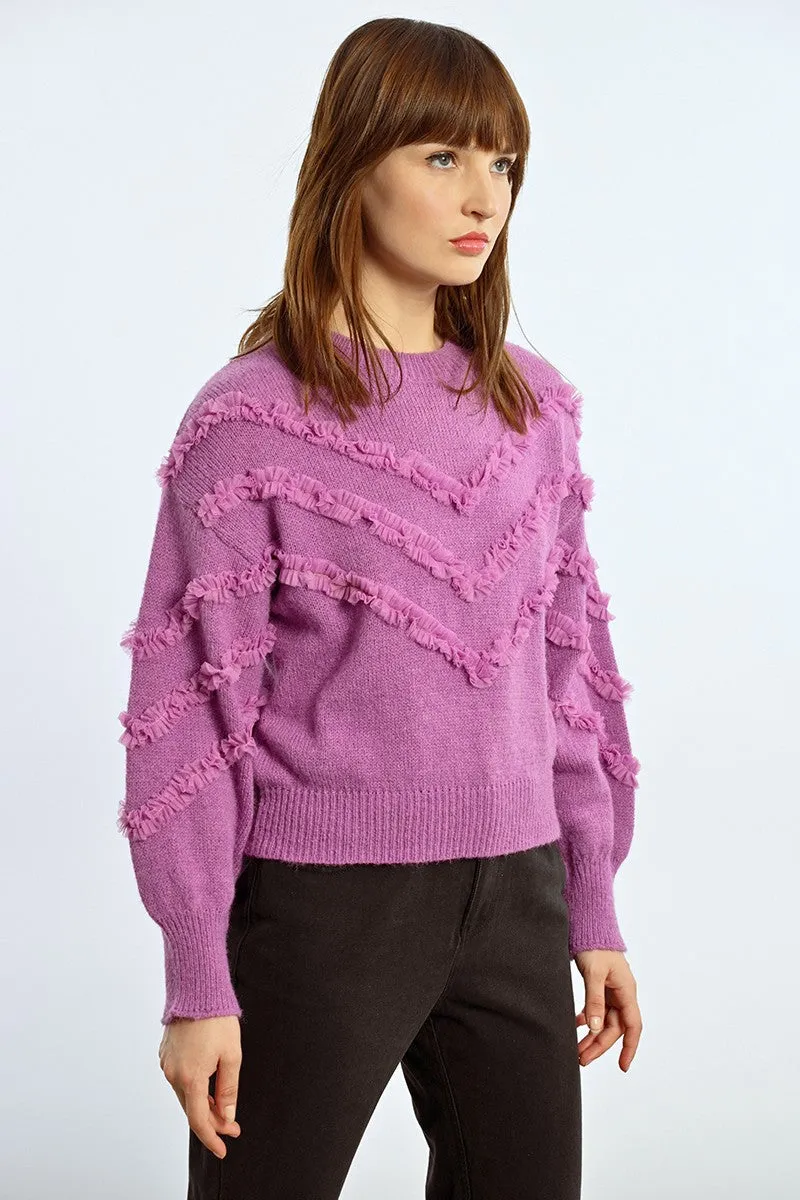 FANCY RAGLAN SWEATER