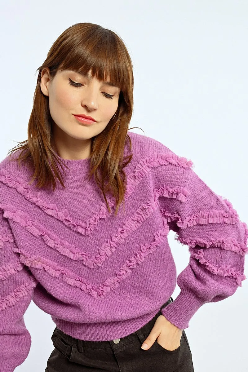FANCY RAGLAN SWEATER