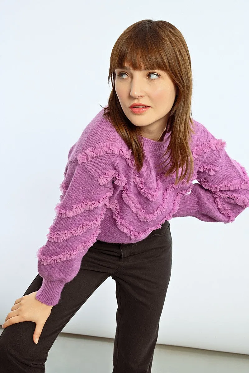 FANCY RAGLAN SWEATER