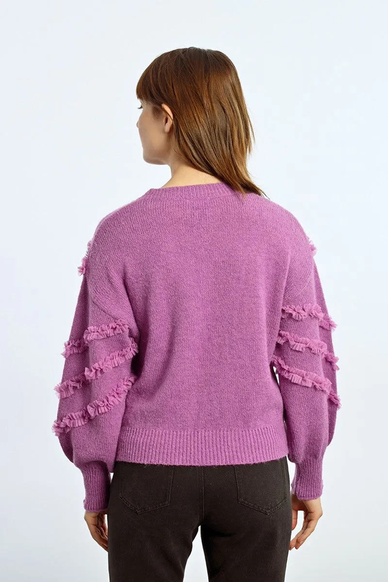 FANCY RAGLAN SWEATER