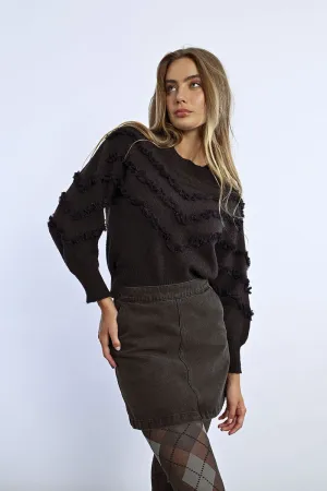 FANCY RAGLAN SWEATER