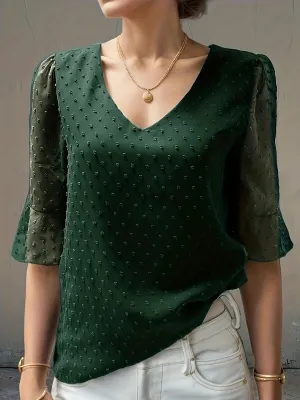 Faye - Loose chiffon blouse