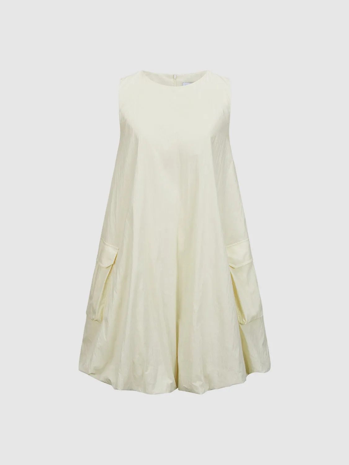 Flap Pocket A-Line Dresses