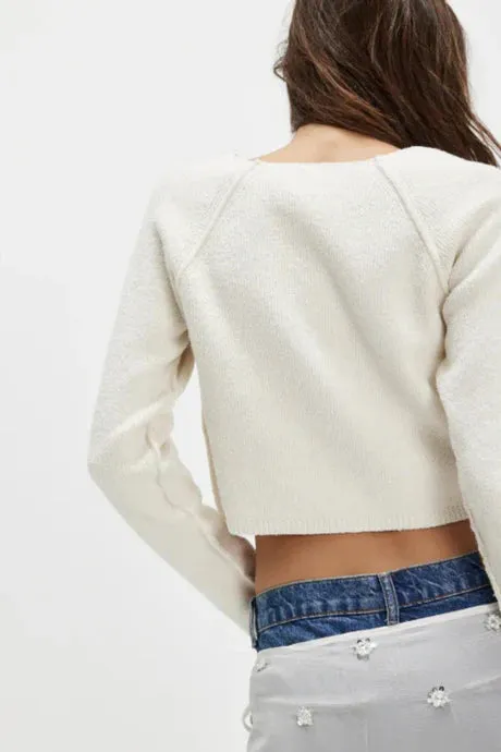 Free People Sydney Shrunken Cardigan