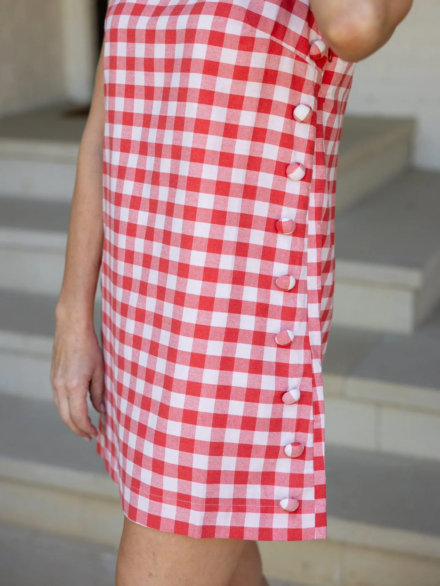 GILLEY GINGHAM DRESS
