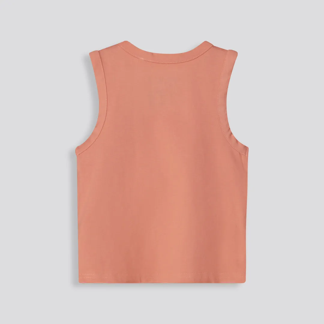 Girls Tank Top _ 153552 _ Rust