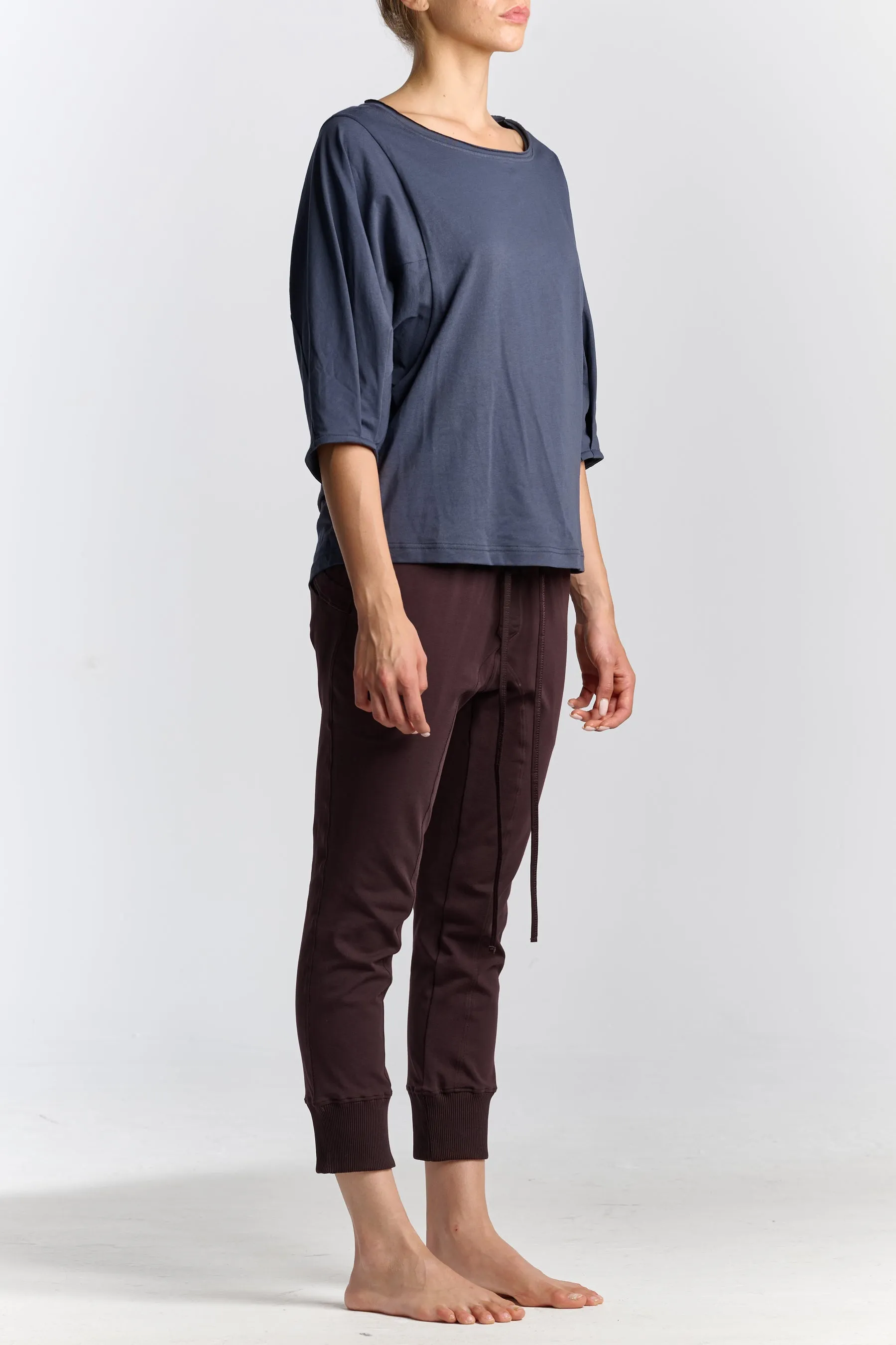 HALF SLEEVE LOOSE TOP