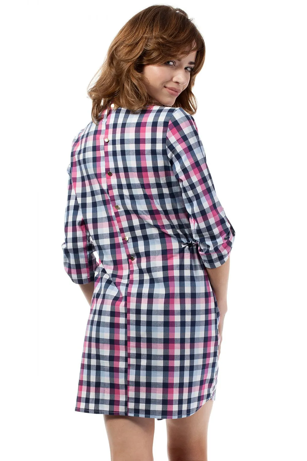 Heart Neckline A-Line Dress