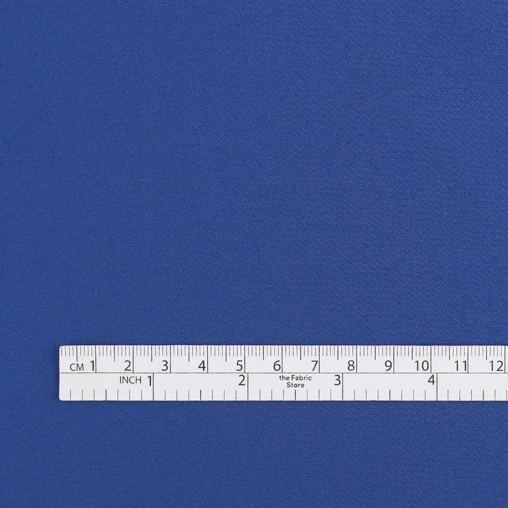 Heavyweight Stretch Cotton / Poly Suiting - Lapis