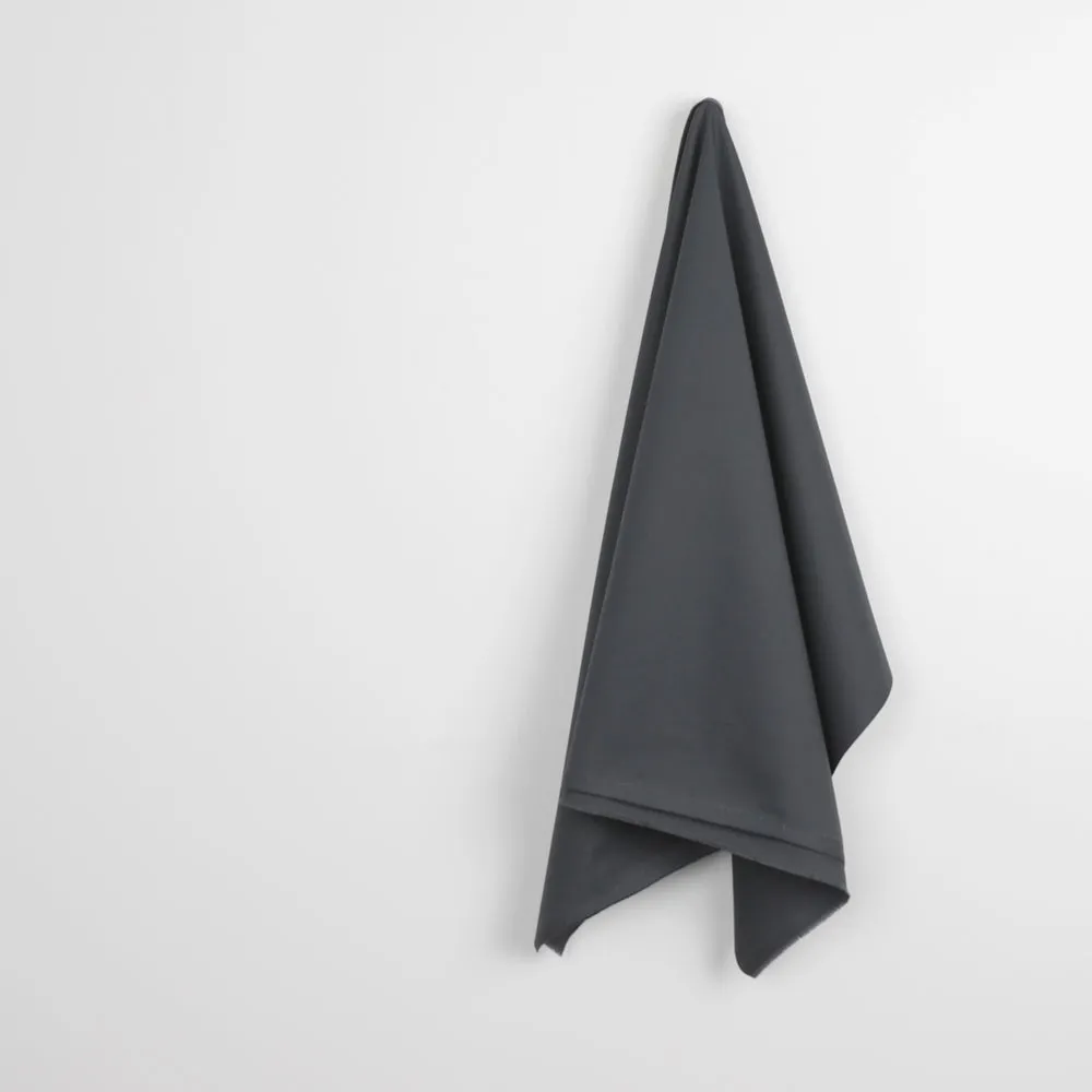 Heavyweight Stretch Cotton Twill - Shark (remnant)