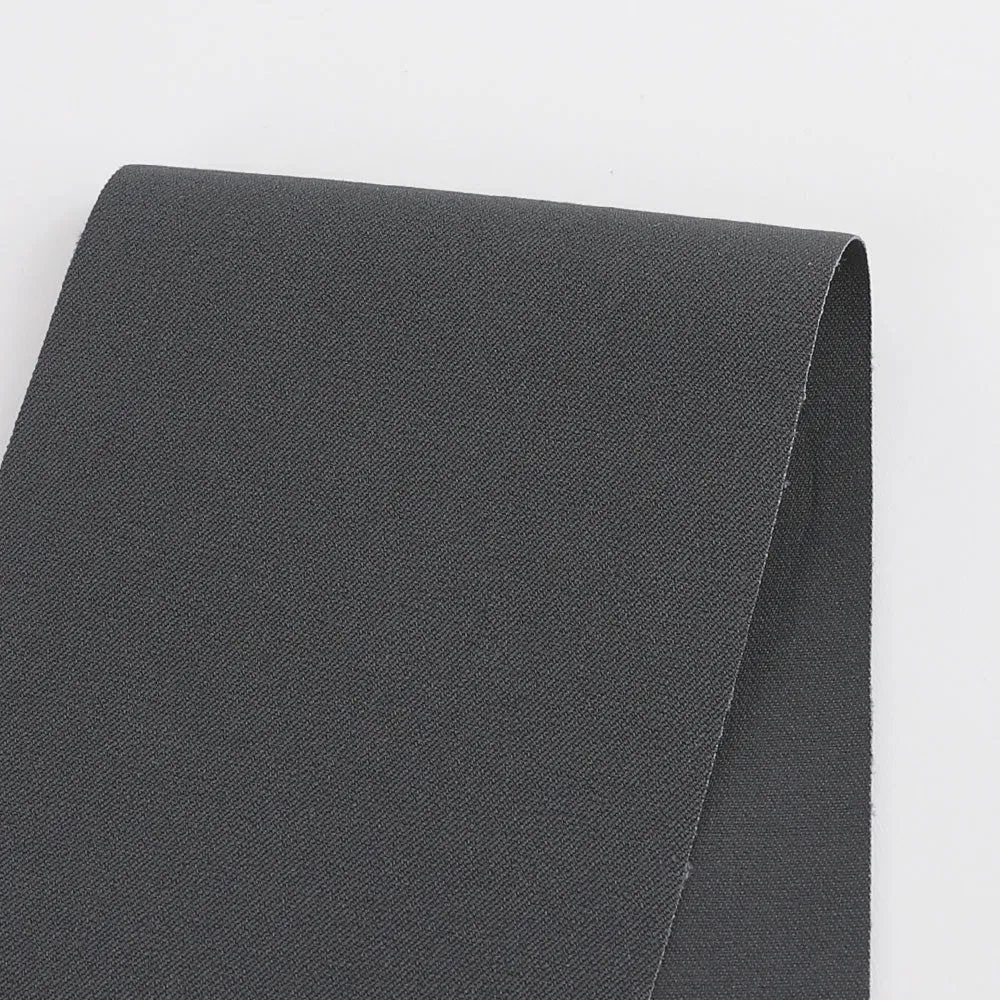 Heavyweight Stretch Cotton Twill - Shark (remnant)
