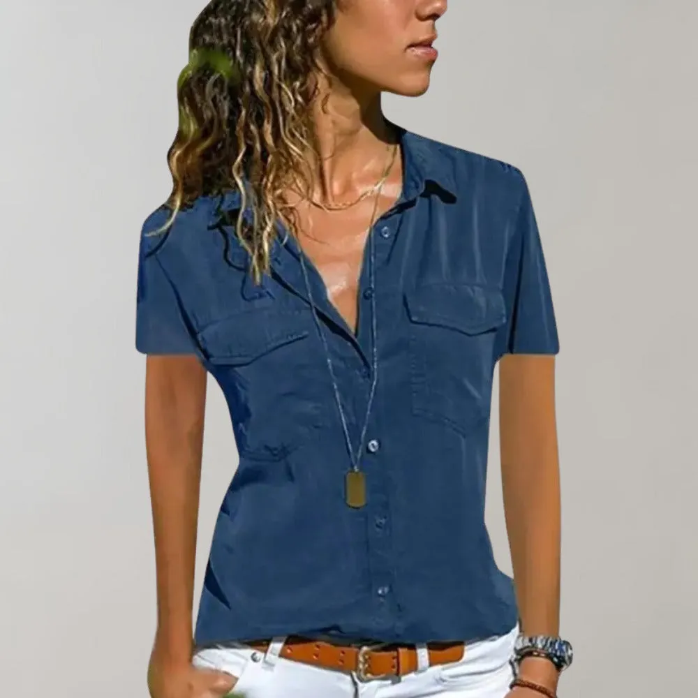 Helen - Blouse with Button Closure for Ladies - Modern & Comfortable