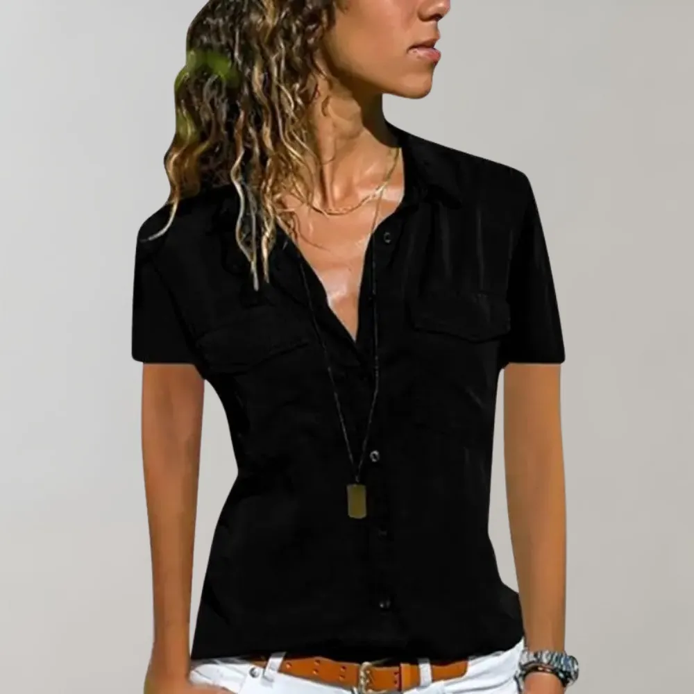 Helen - Blouse with Button Closure for Ladies - Modern & Comfortable