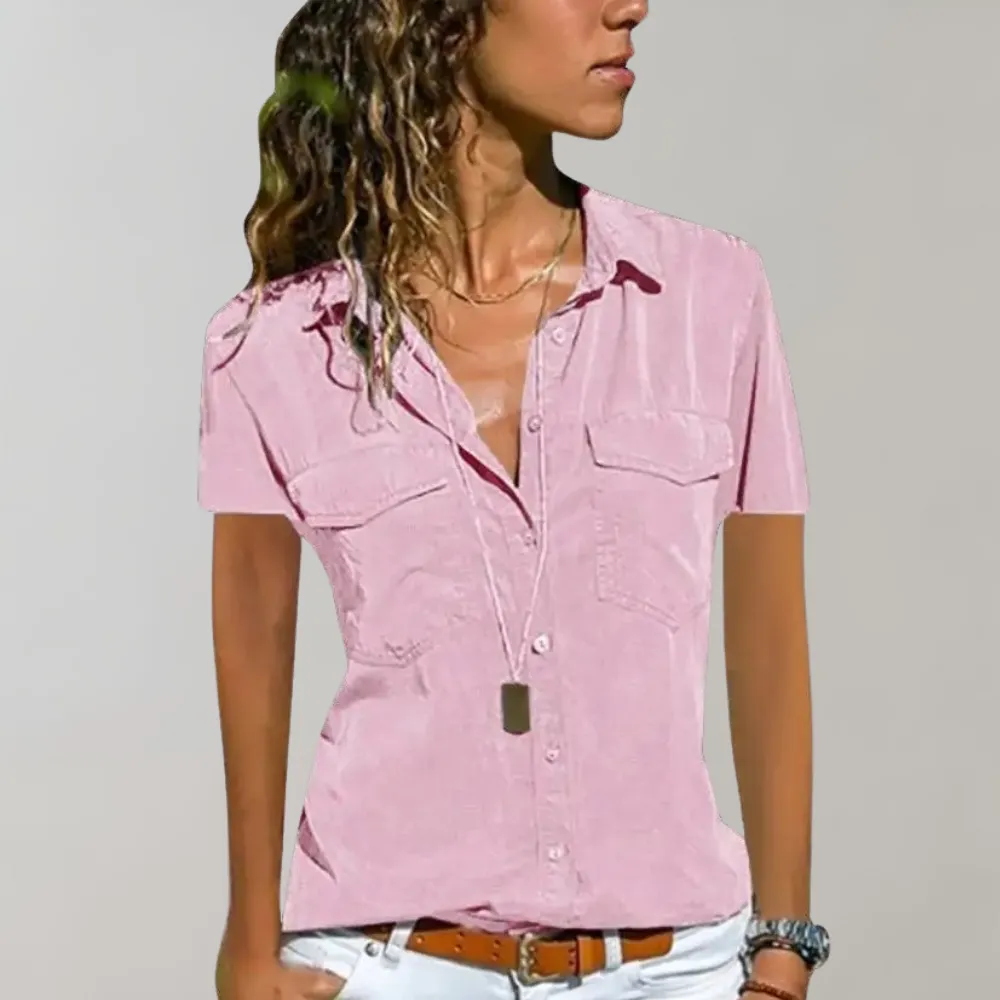 Helen - Blouse with Button Closure for Ladies - Modern & Comfortable
