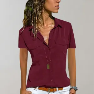 Helen - Blouse with Button Closure for Ladies - Modern & Comfortable