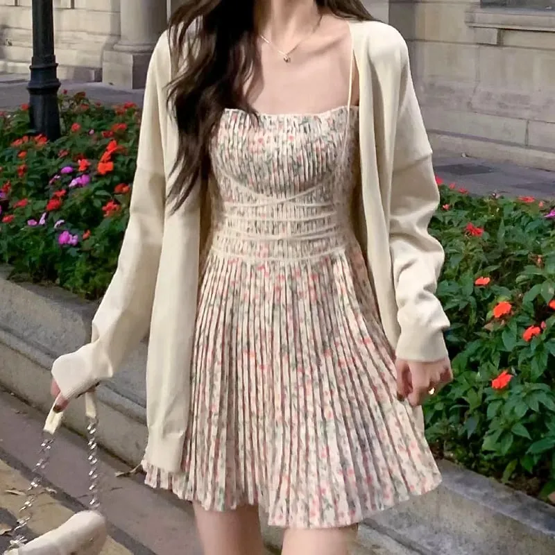 Kawaii Sweet Floral Dress