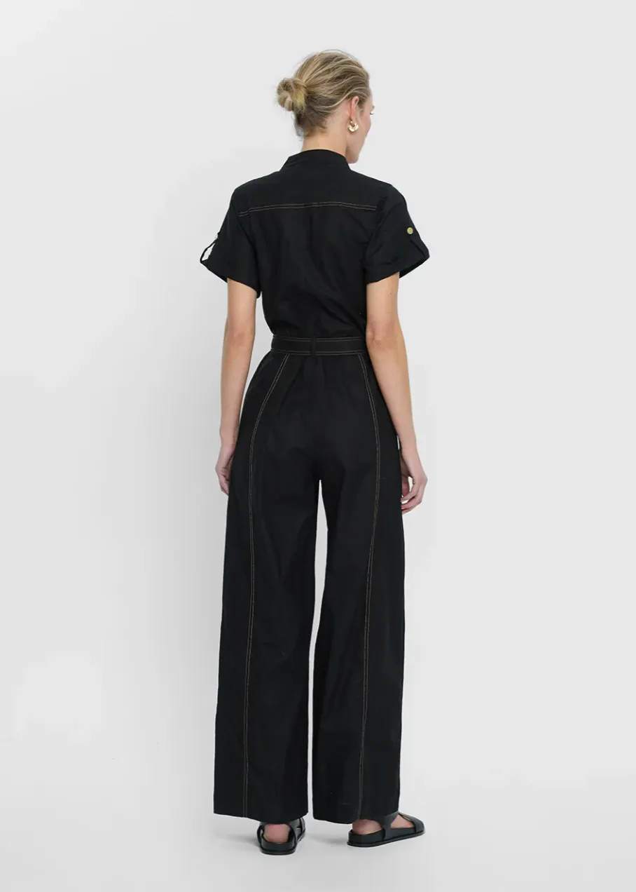 KIVARI Ebony Jumpsuit - Black