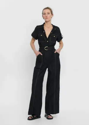 KIVARI Ebony Jumpsuit - Black