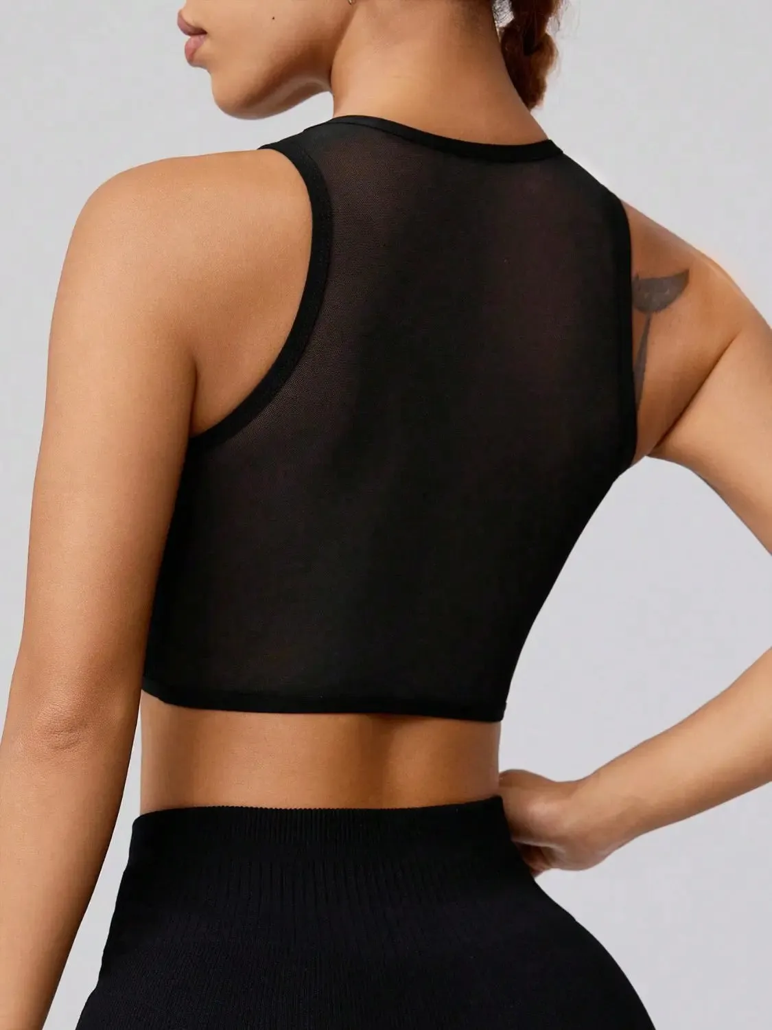 'Kylee' Round Neck Active Tank