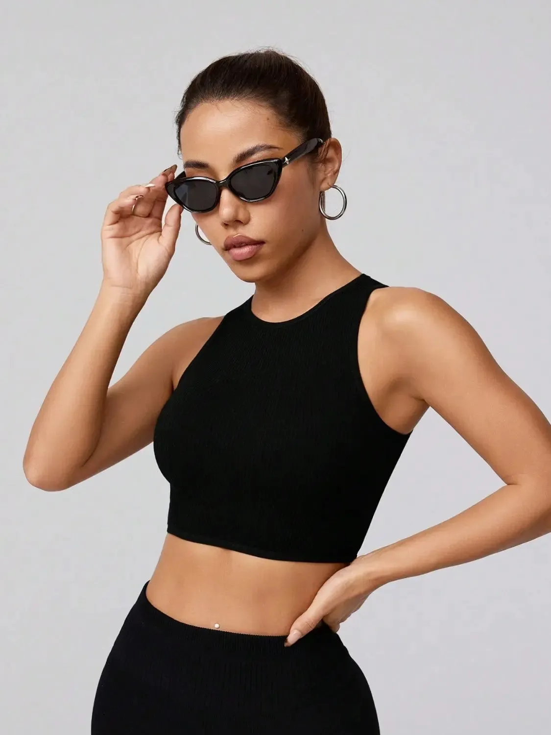 'Kylee' Round Neck Active Tank