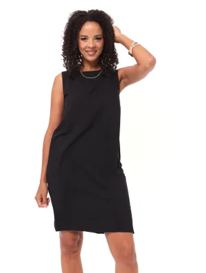 Ladies Shift Dress - Black