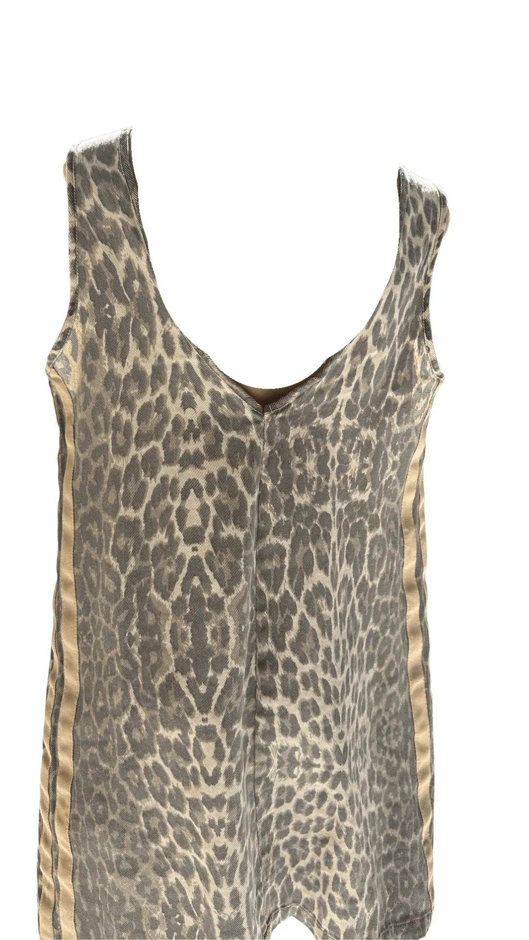 Leopard Racer Shift Dress