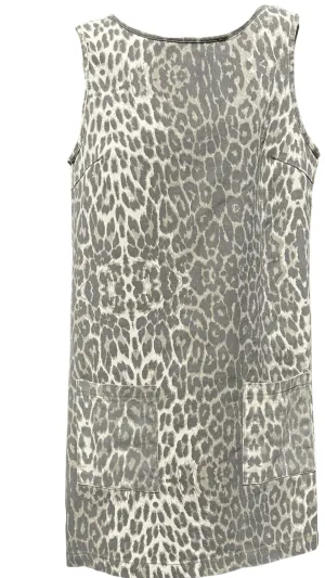 Leopard Racer Shift Dress
