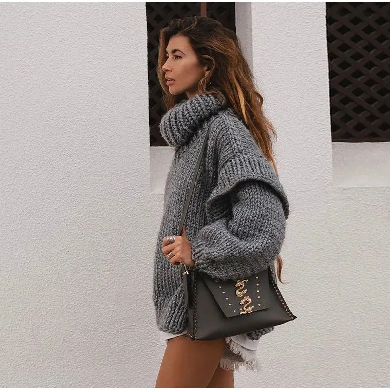 Lila | Oversized trui