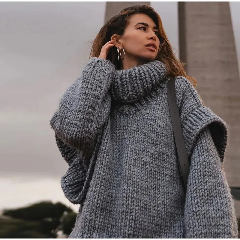 Lila | Oversized trui