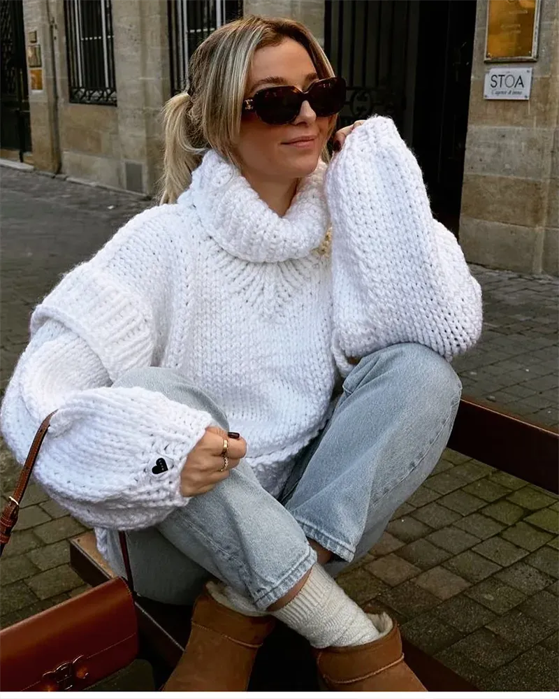 Lila | Oversized trui