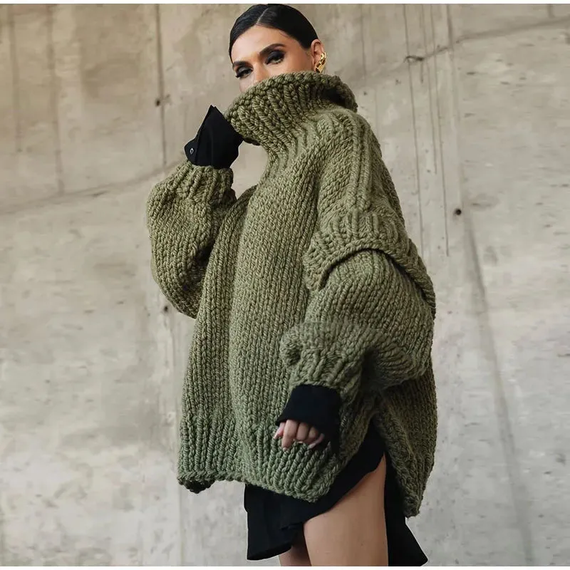 Lila | Oversized trui